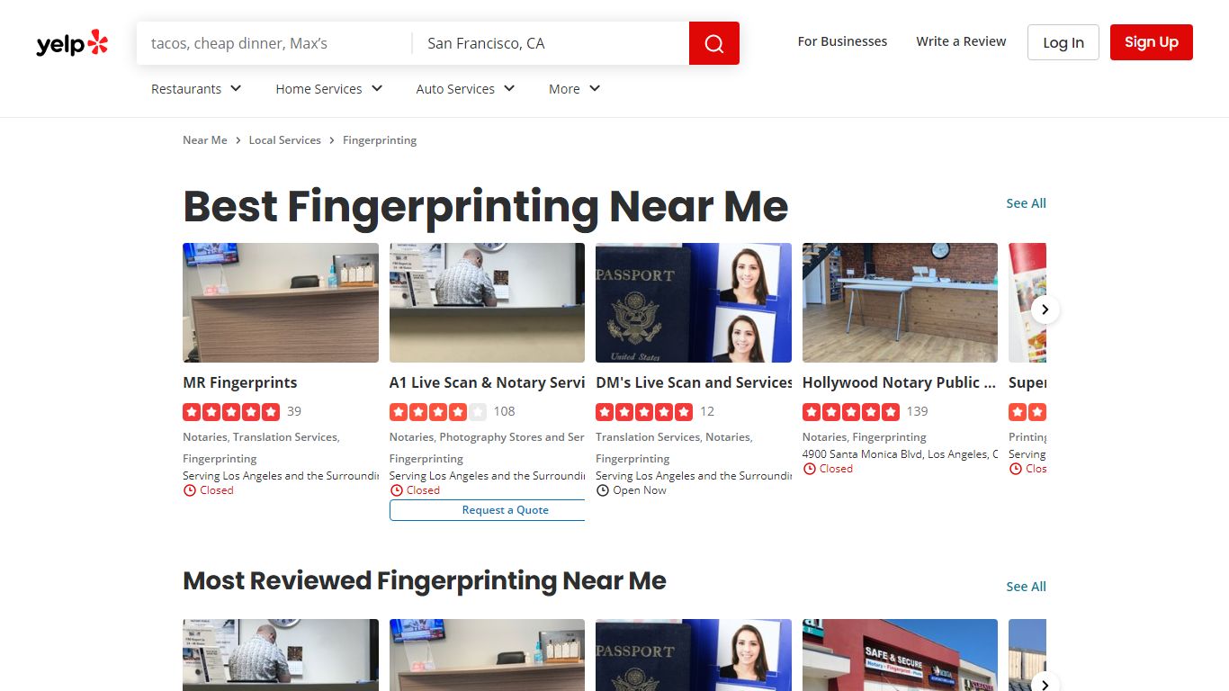 Best Fingerprinting Near Me - August 2022: Find Nearby ... - Yelp